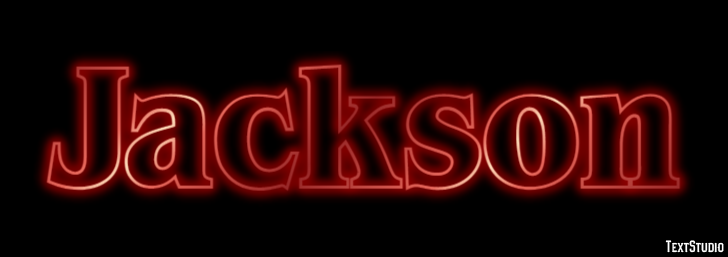 Jackson Efekt tekstowy