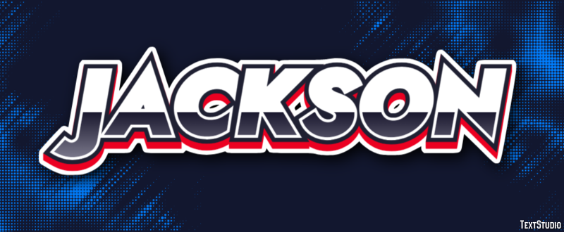 Jackson Efekt tekstowy