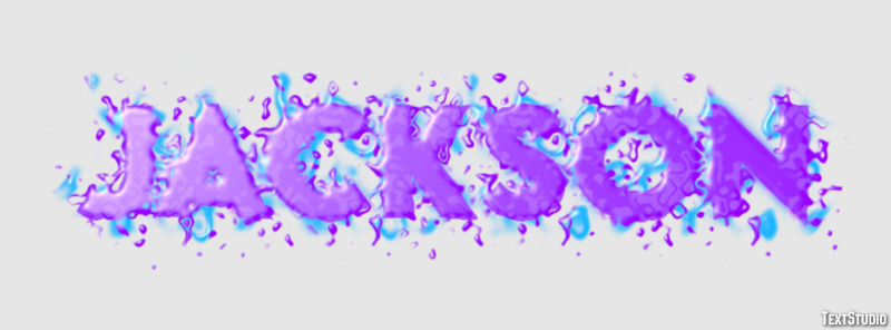 Jackson Efekt tekstowy