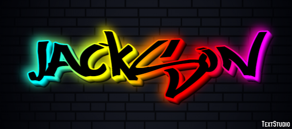 Jackson Texteffekt