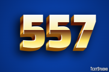 557 Efekt tekstowy