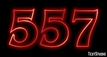 557 Efekt tekstowy