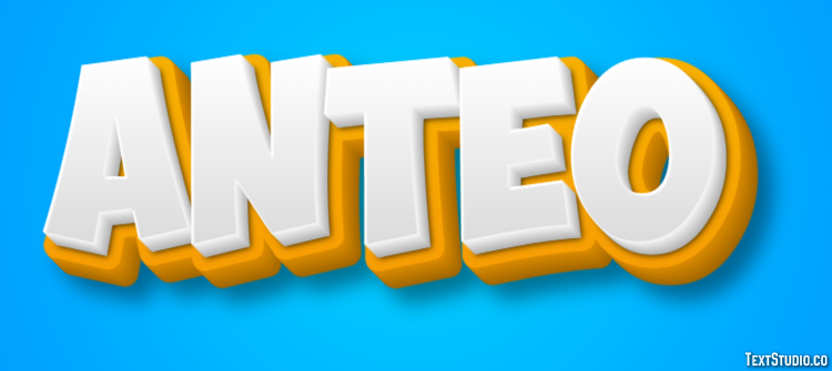 Anteo Texteffekt