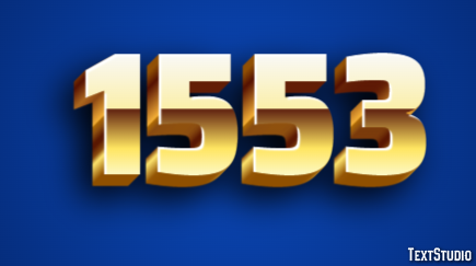 1553 Tekst Effect