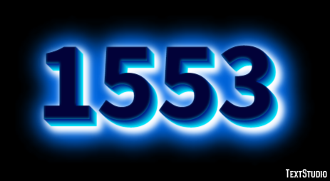 1553 Text Effect