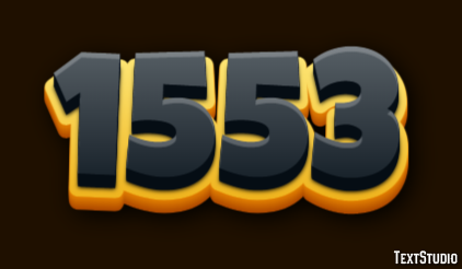 1553 Tekst Effect