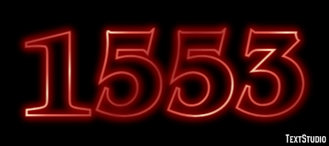 1553 Text Effect