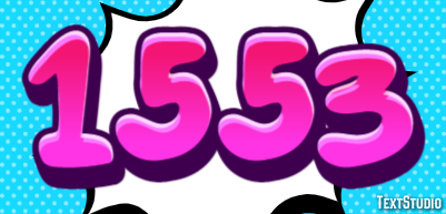 1553 Tekst Effect
