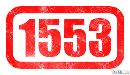 1553 Text effect