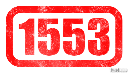 1553 Tekst Effect