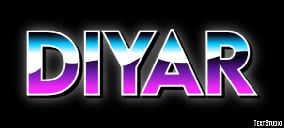 Diyar Efeito de texto