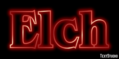 Elch Effetto testo