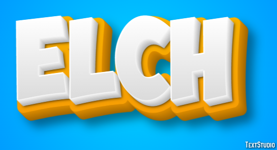 Elch Effetto testo