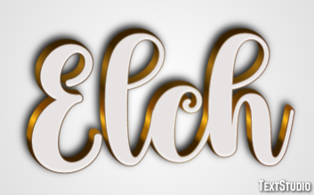 Elch Effetto testo