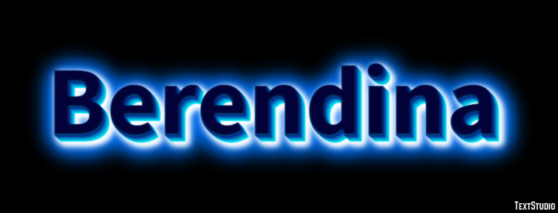 Berendina テキスト効果