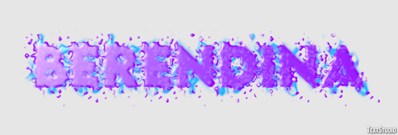 Berendina Texteffekt