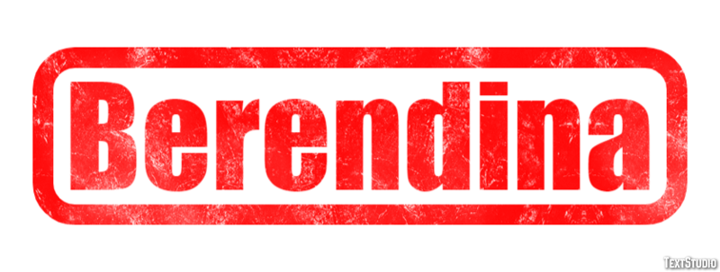 Berendina Texteffekt