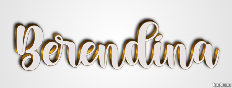 Berendina Texteffekt
