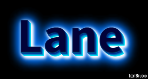 Lane Efekt tekstowy