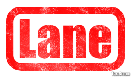 Lane Efekt tekstowy