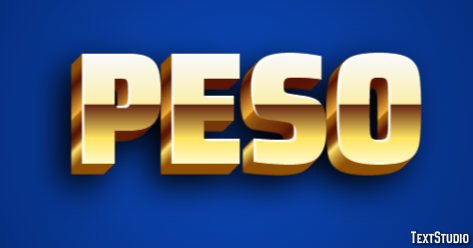Peso Text Effect