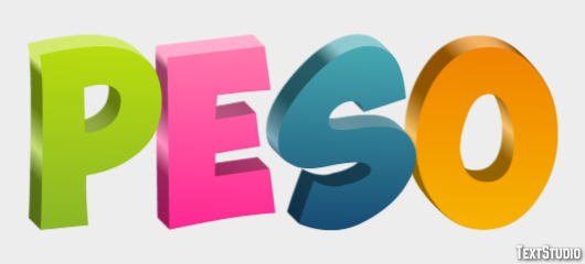 Peso Text Effect