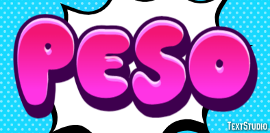 Peso Text Effect