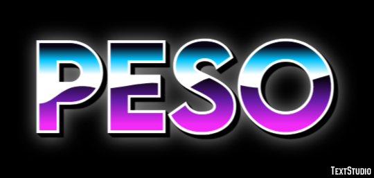 Peso Text Effect