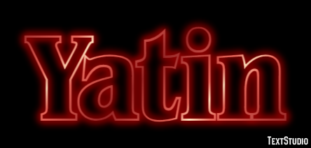 Yatin Texteffekt