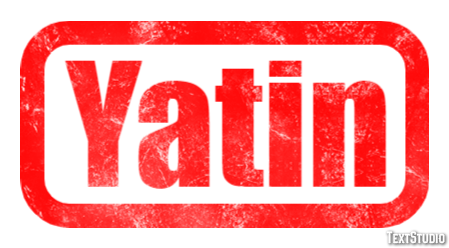 Yatin Texteffekt