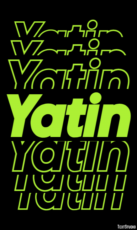Yatin Texteffekt