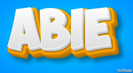 Abie Text Effect