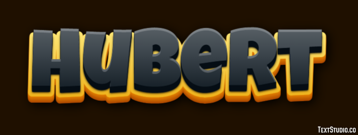Hubert Text Effect