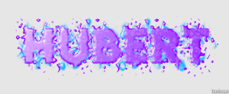 Hubert Text Effect