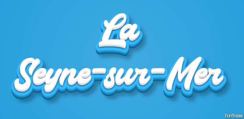 La Seyne-sur-Mer Effetto testo