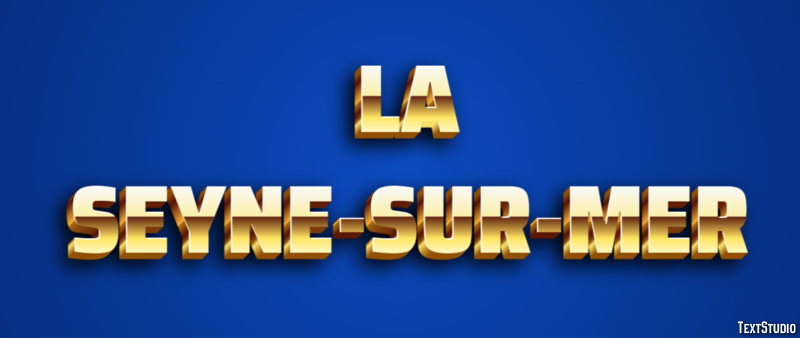 La Seyne-sur-Mer Effetto testo