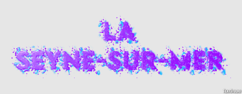 La Seyne-sur-Mer Effetto testo