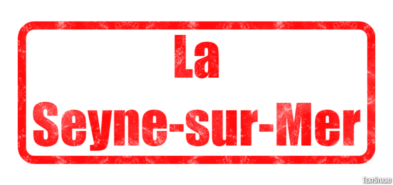 La Seyne-sur-Mer Effetto testo
