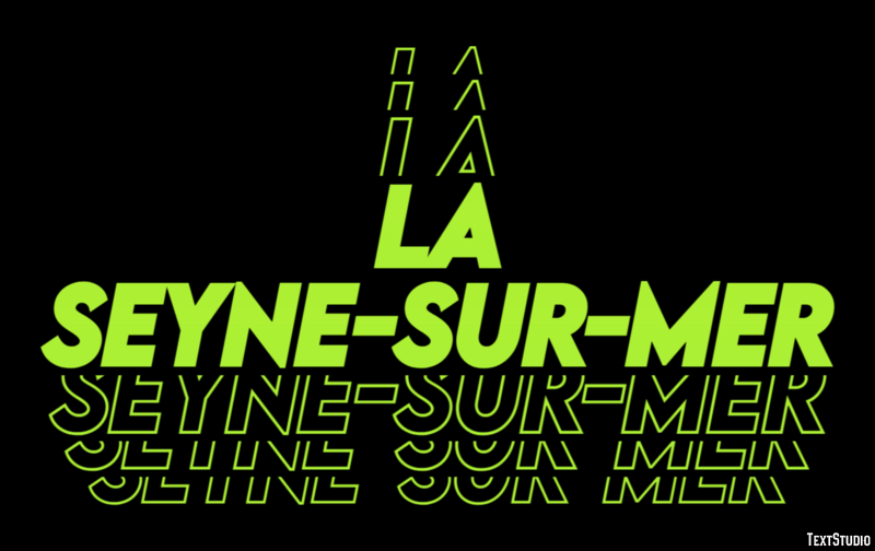 La Seyne-sur-Mer Effetto testo