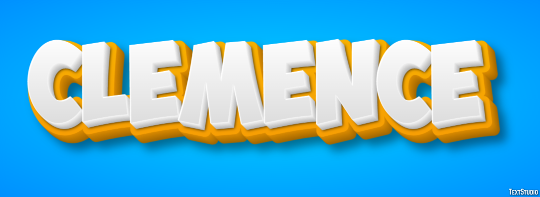 Clemence Text effect