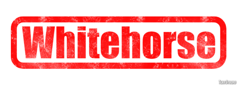 Whitehorse Efekt tekstowy