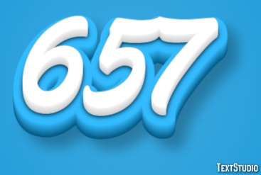 657 Text Effect