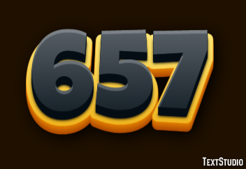 657 Text Effect