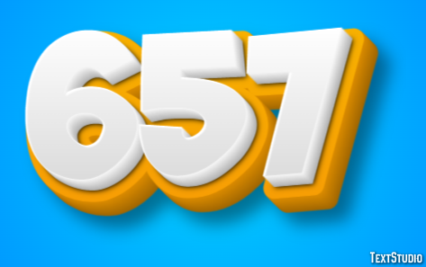657 Text Effect