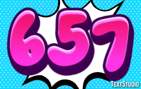 657 Text Effect