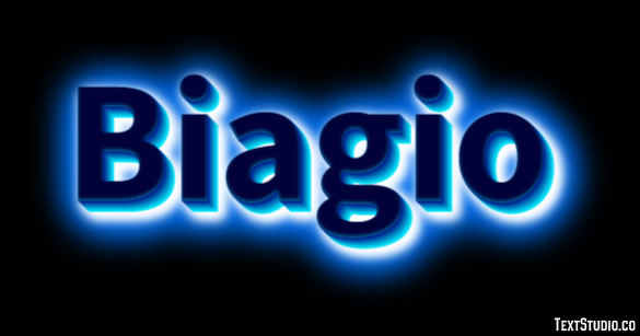 Biagio Effetto testo