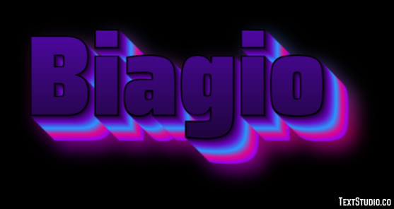 Biagio Effetto testo