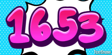 1653 Text Effect