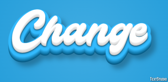 Change Text Effect