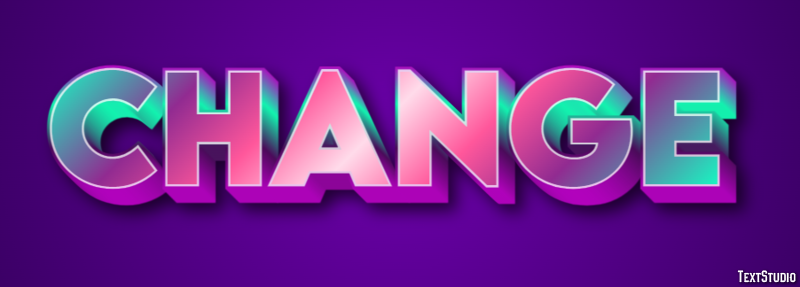 Change Text Effect